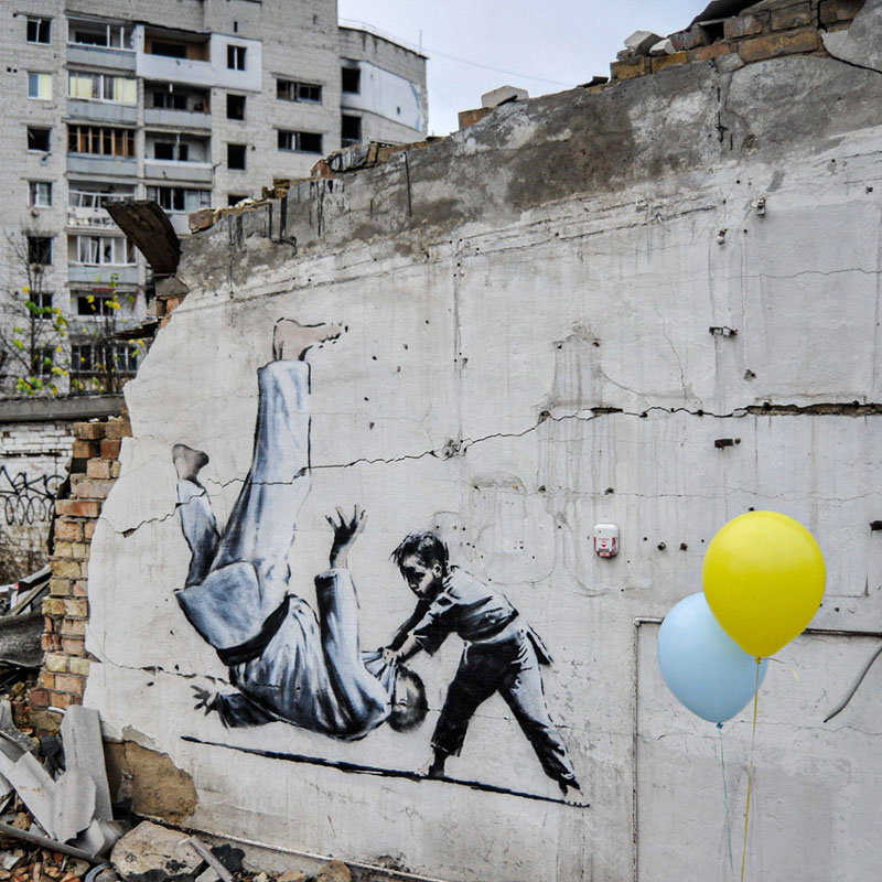 Banksy Judo 30